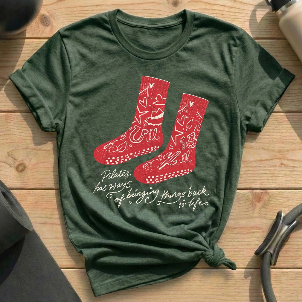 Grip Socks Has Ways T-shirt