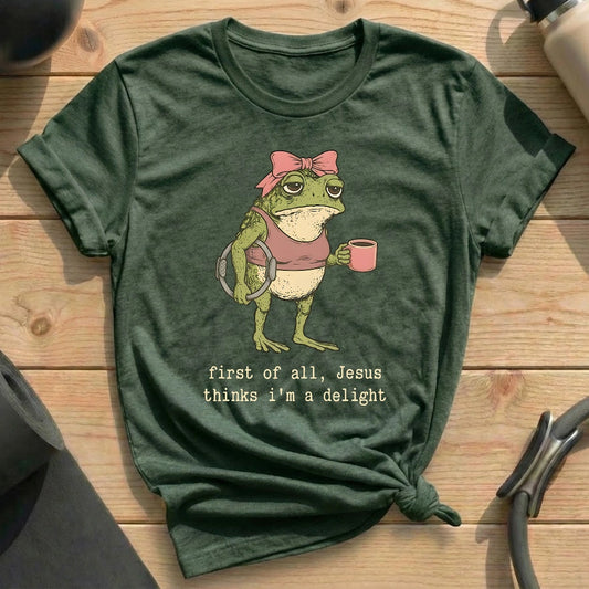I'm A Delight T-shirt - in MindCloth Pilates Tshirt Collection