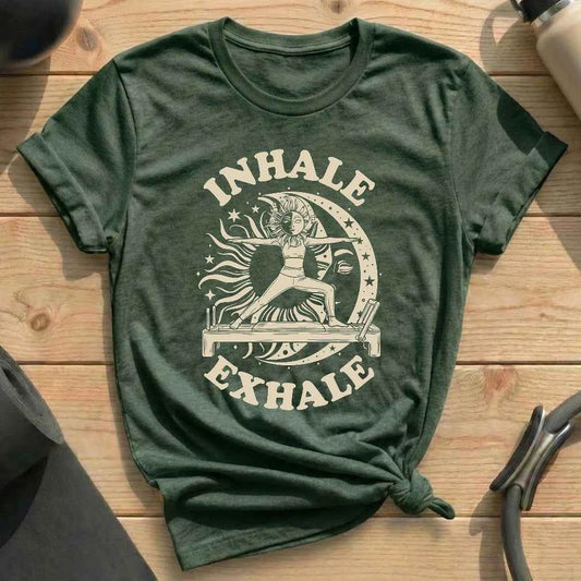 Inhale Exhale Cosmic T-shirt