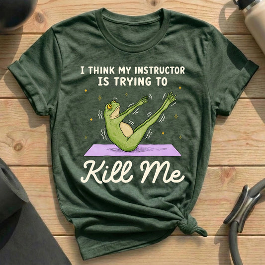 Instructor Kil Me Frog T-shirt