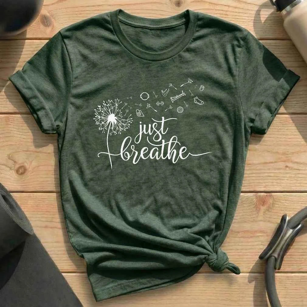 Just Breathe Pilates T-shirt