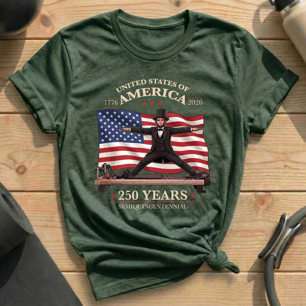 Lincoln 250 Semiquincentennial T-shirt