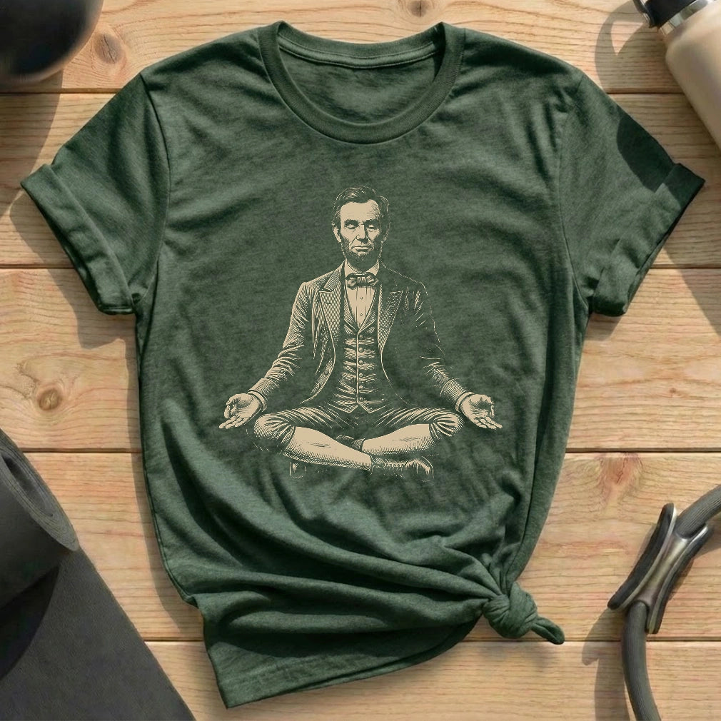 Lincoln Meditate T-shirt