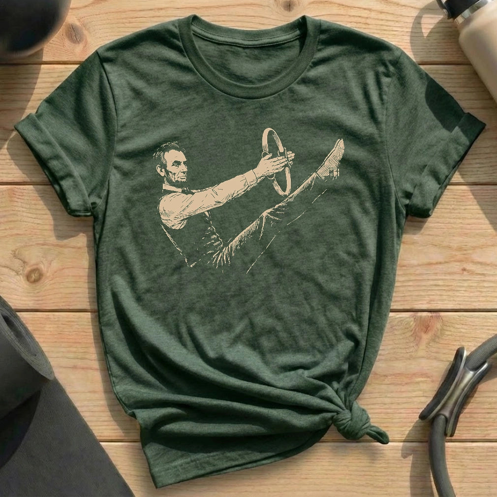 Lincoln Teaser T-shirt - in MindCloth Pilates Tshirt Collection