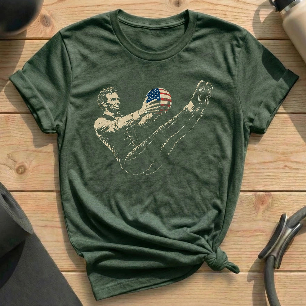 Lincoln US Teaser T-shirt - in MindCloth Pilates Tshirt Collection