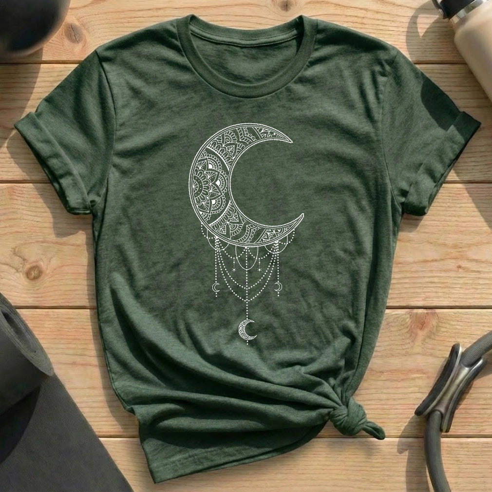 Moon Mandala String T-shirt