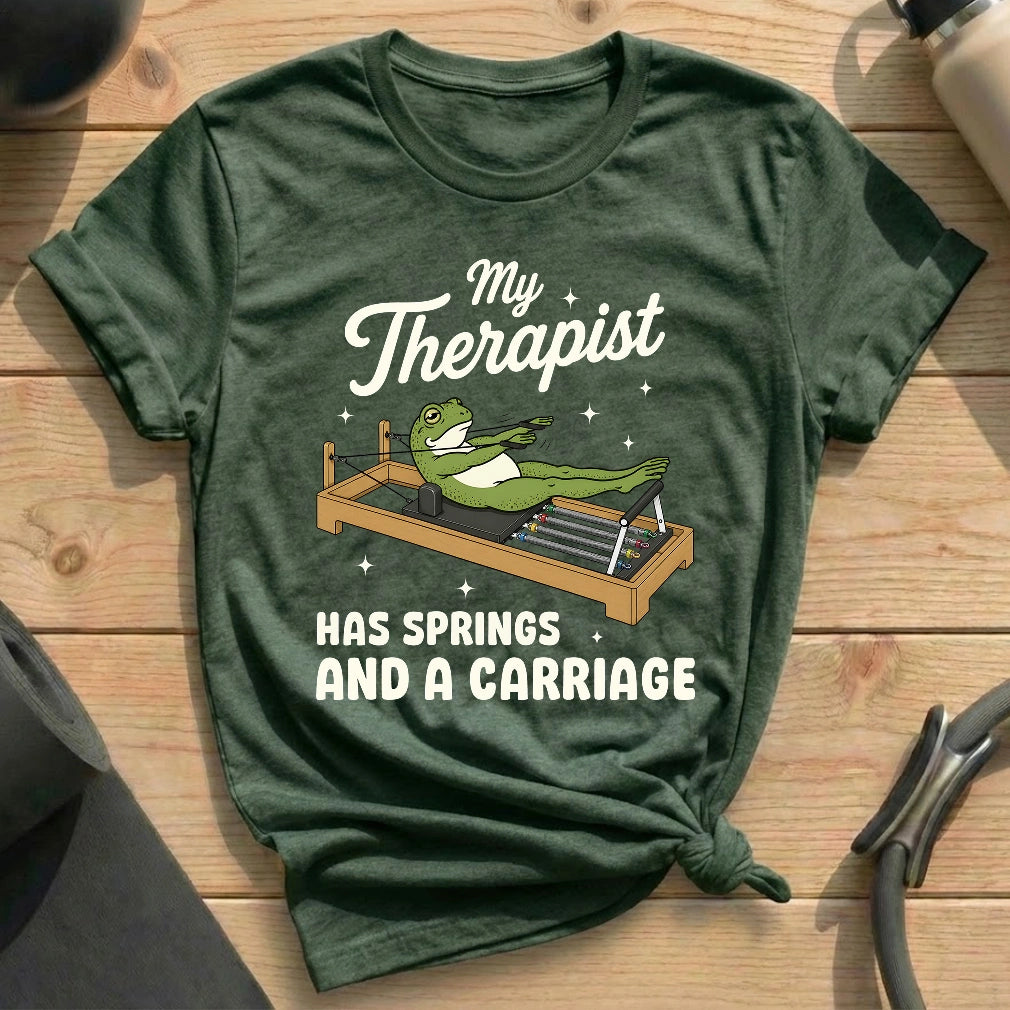 My Therapist T-shirt - in MindCloth Pilates Tshirt Collection