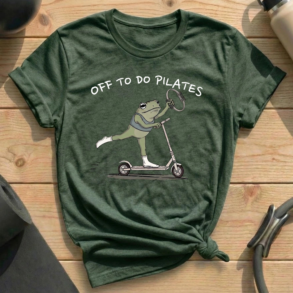 Off To Do Pilates T-shirt - in MindCloth Pilates Tshirt Collection