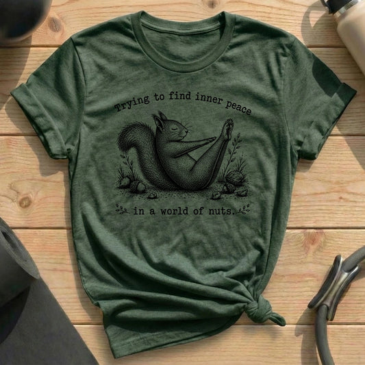 Peace In Nuts T-shirt