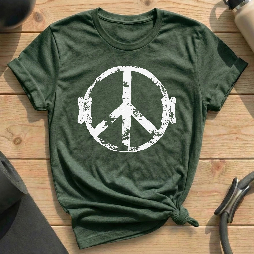Peace T-shirt - in MindCloth Pilates Tshirt Collection