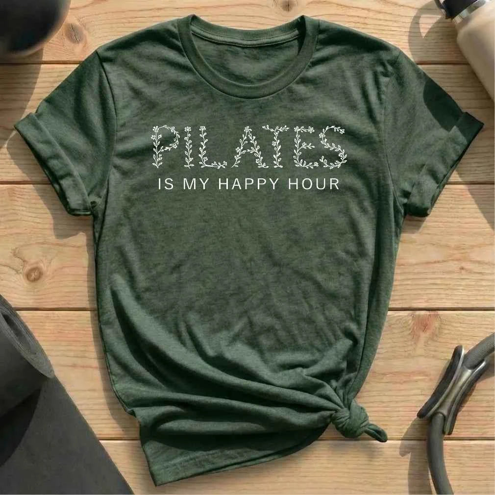 Pilates Is My Happy Hour T-shirt