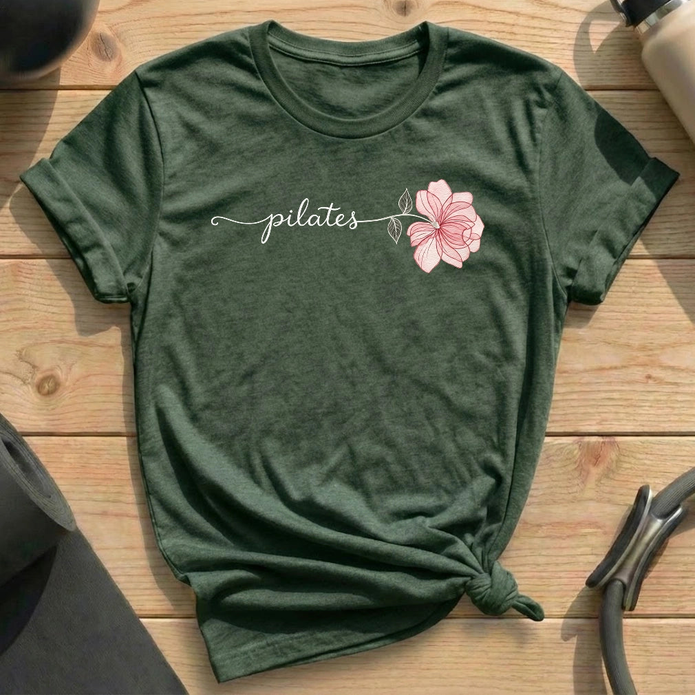 Pilates Spirit T-shirt - in MindCloth Pilates Tshirt Collection