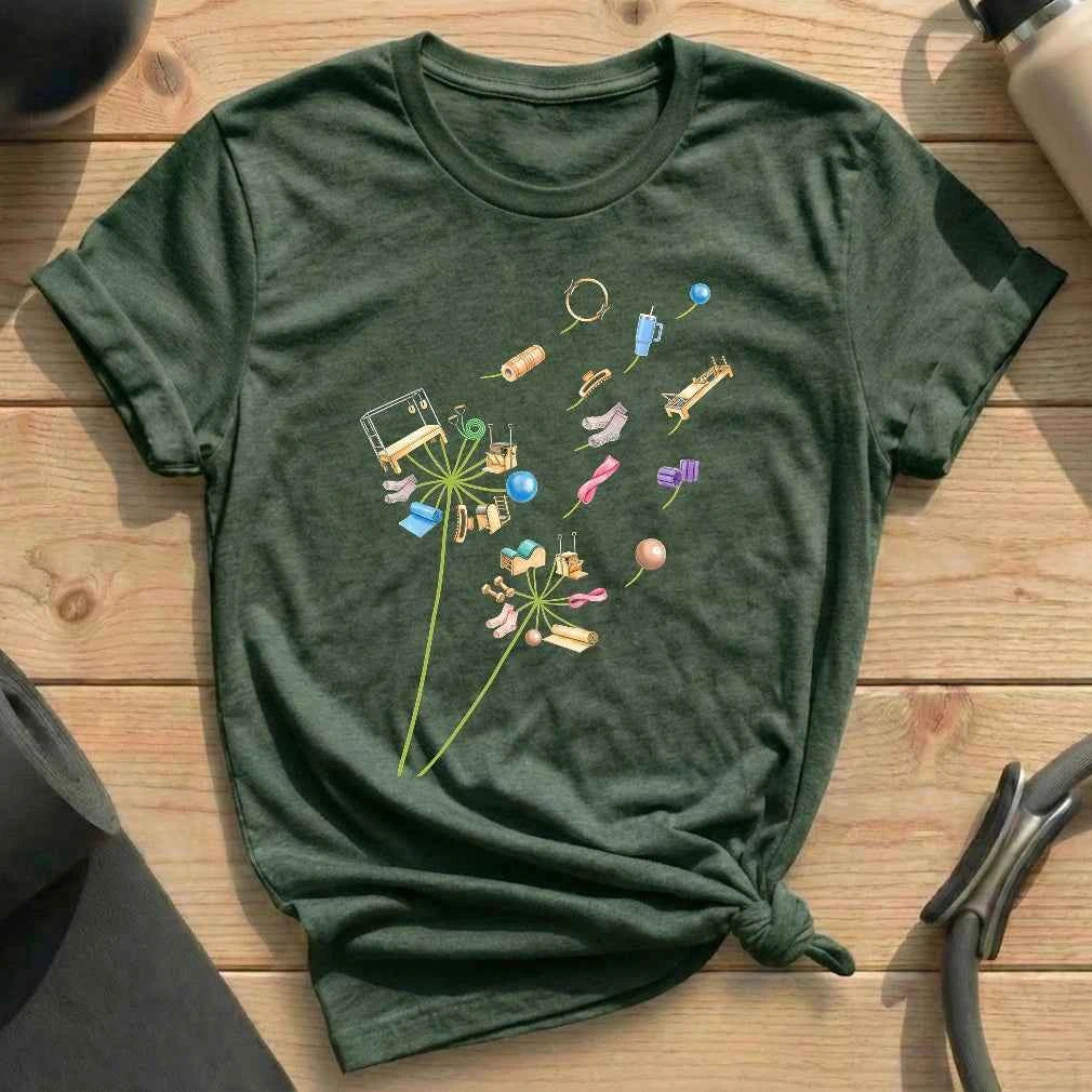 Pilates To Bloom T-shirt
