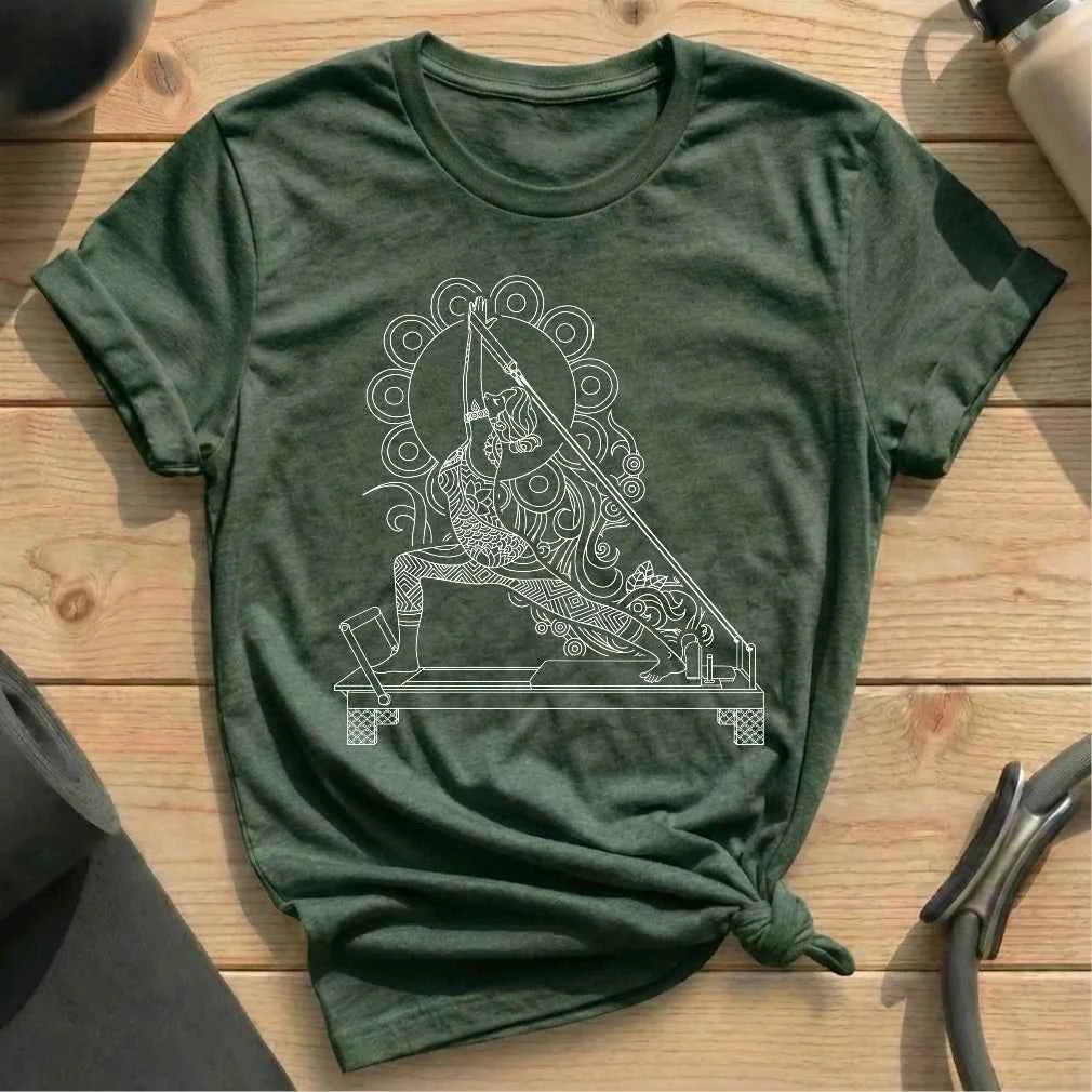 Pilates and mandala T-shirt