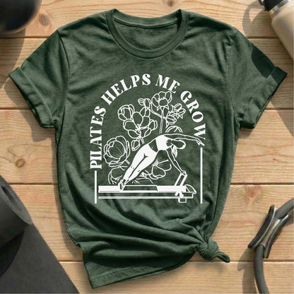 Pilates Helps Me Grow T-shirt