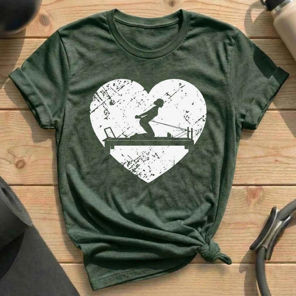 Retro Heart Pose T-shirt