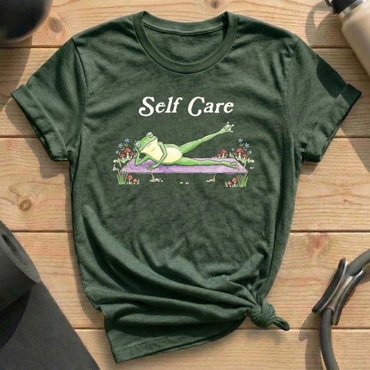 Self Care T-shirt - in MindCloth Pilates Tshirt Collection