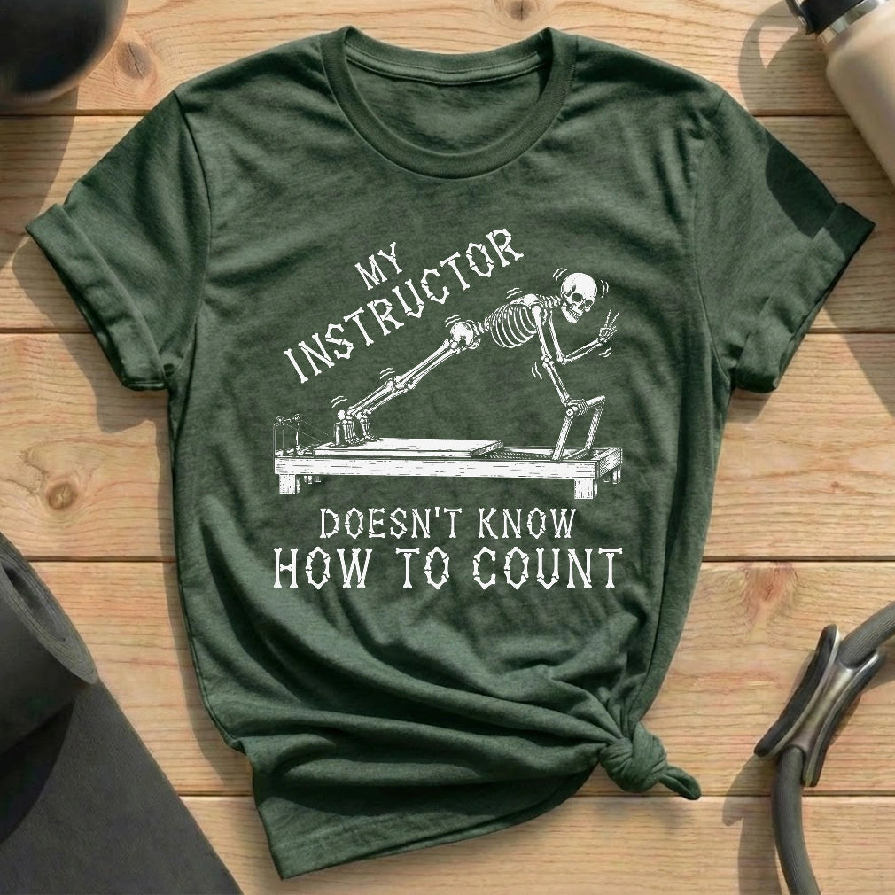 Skeleton Doesn't Count T-shirt