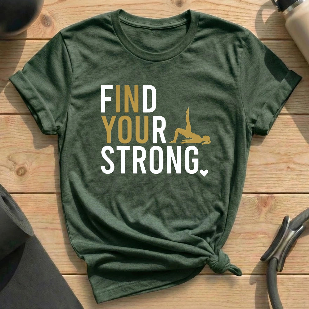 Strong In You T-shirt - in MindCloth Pilates Tshirt Collection