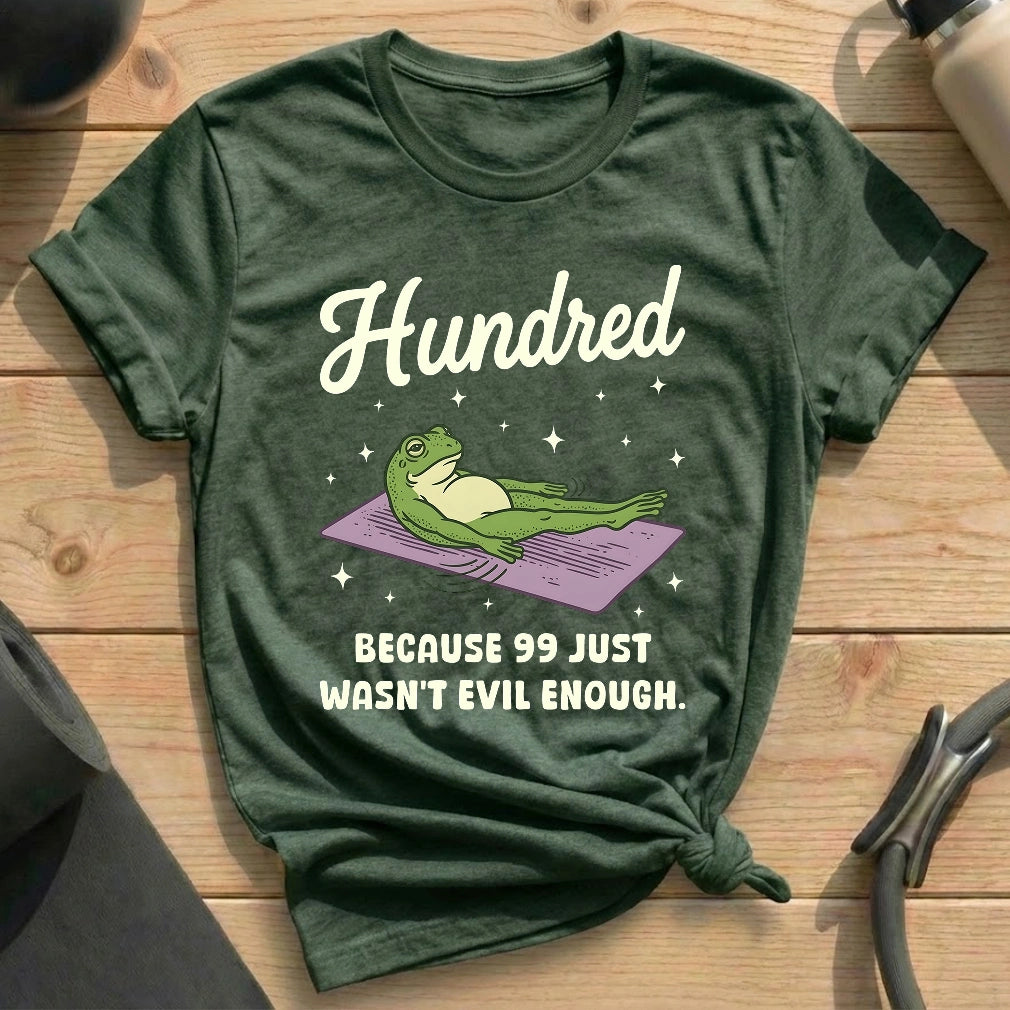 The Hundred Evil T-shirt - in MindCloth Pilates Tshirt Collection