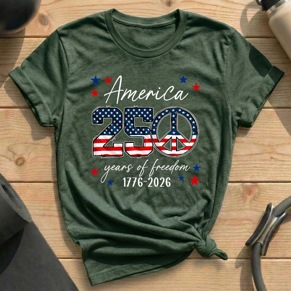 USA 250th Peace T-shirt