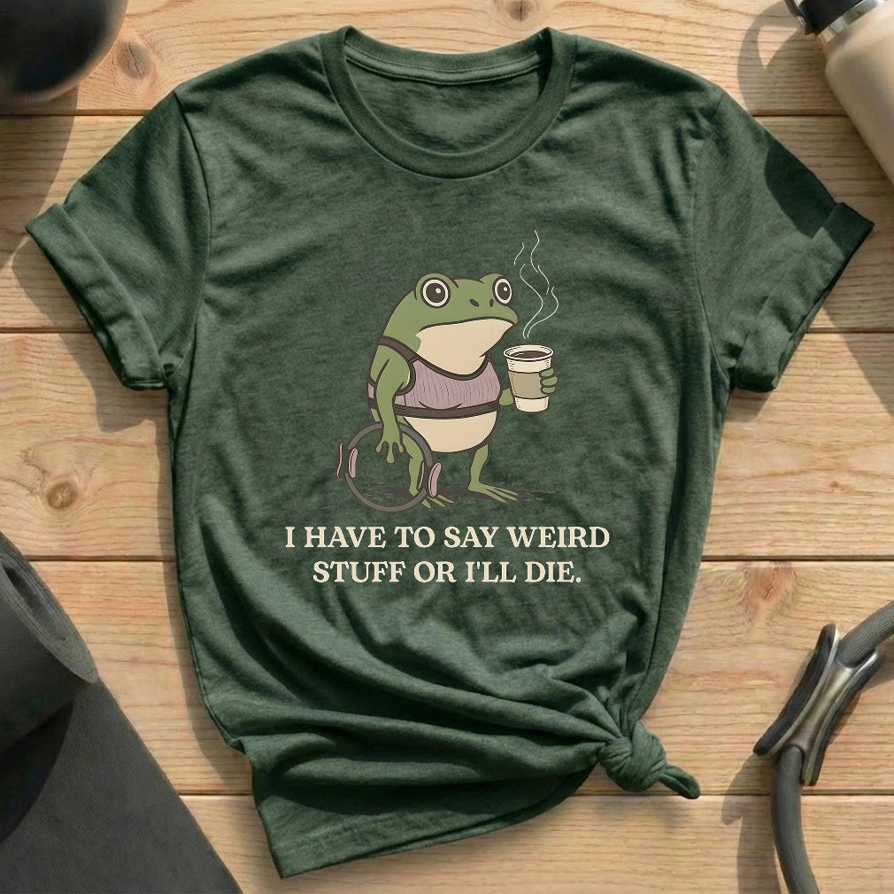 Weird Instructor T-shirt - in MindCloth Pilates Tshirt Collection