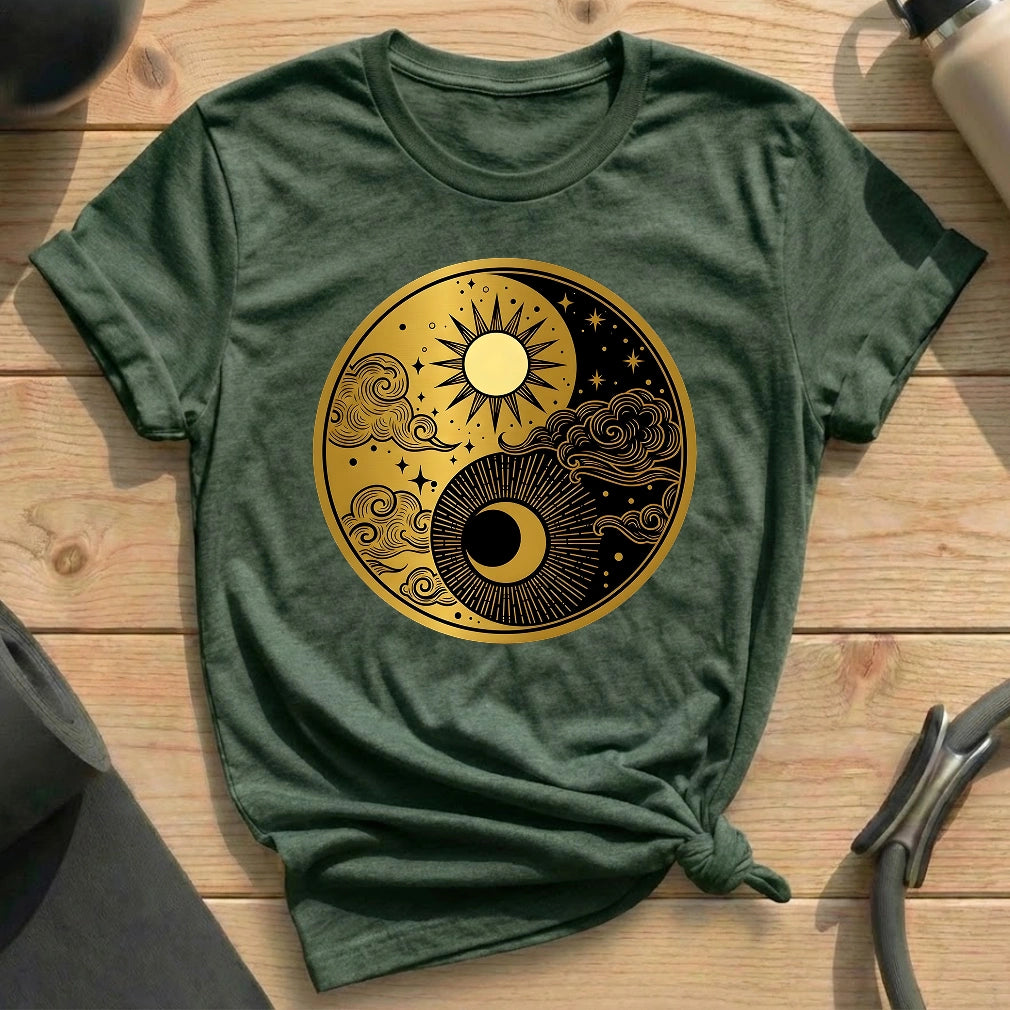 Yin Yang Sun Moon T-shirt