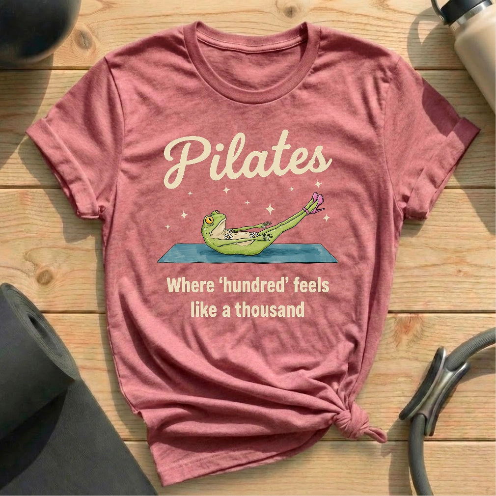 A Thousand Years T-shirt - in MindCloth Pilates Tshirt Collection