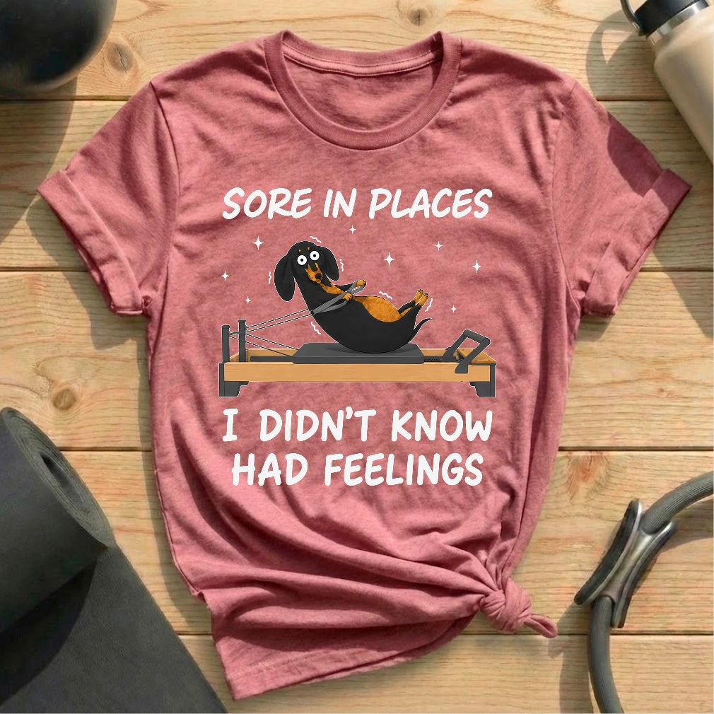 All Sore T-shirt - in MindCloth Pilates Tshirt Collection
