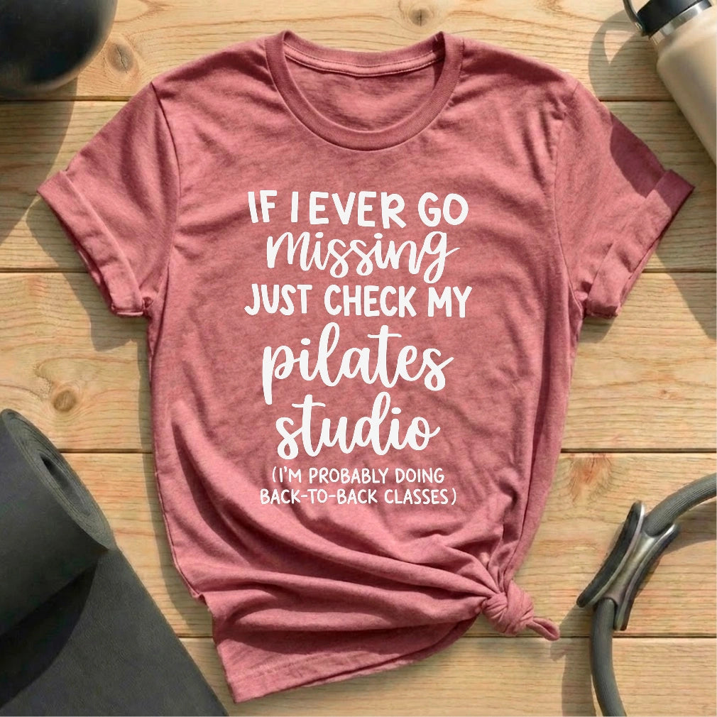 Back To Back Classes T-shirt - in MindCloth Pilates Tshirt Collection