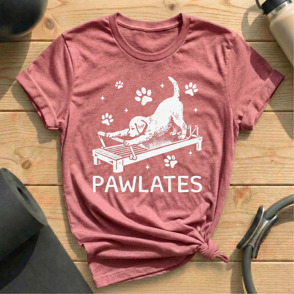 Dog Pawlates T-shirt