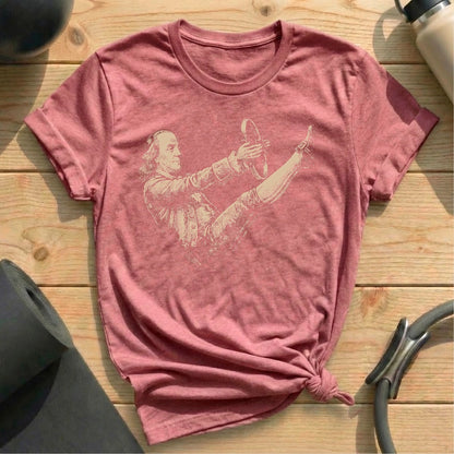 Franklin Teaser T-shirt - in MindCloth Pilates Tshirt Collection