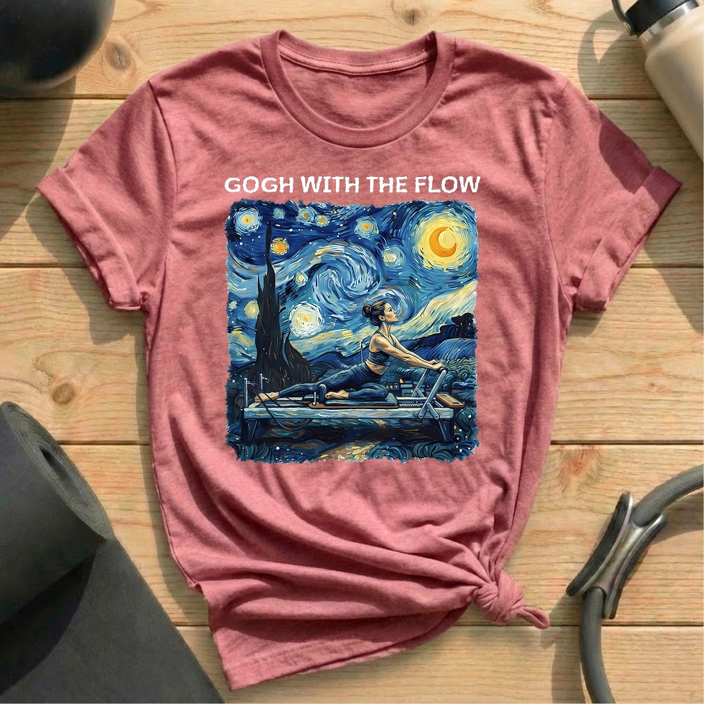 Gogh Flow Pilates T-shirt