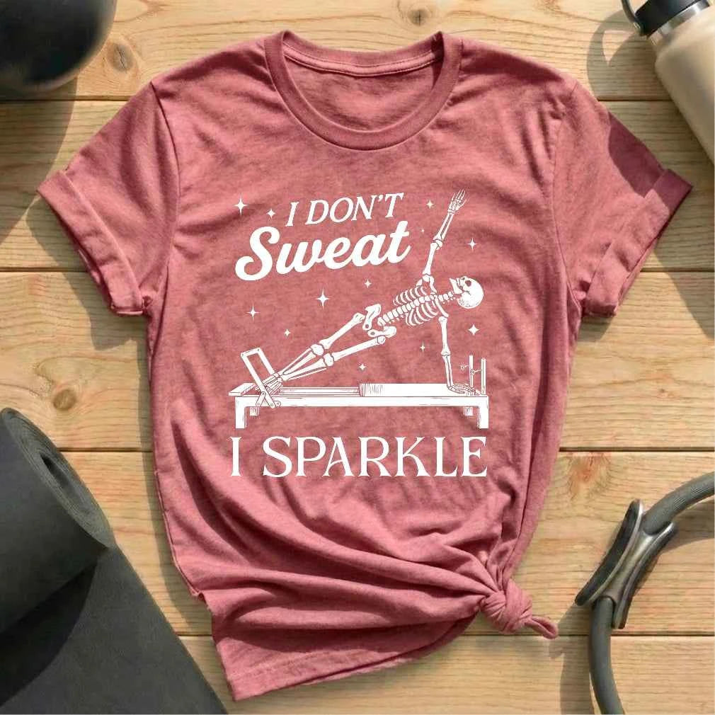 I Sparkle Skeleton T-shirt