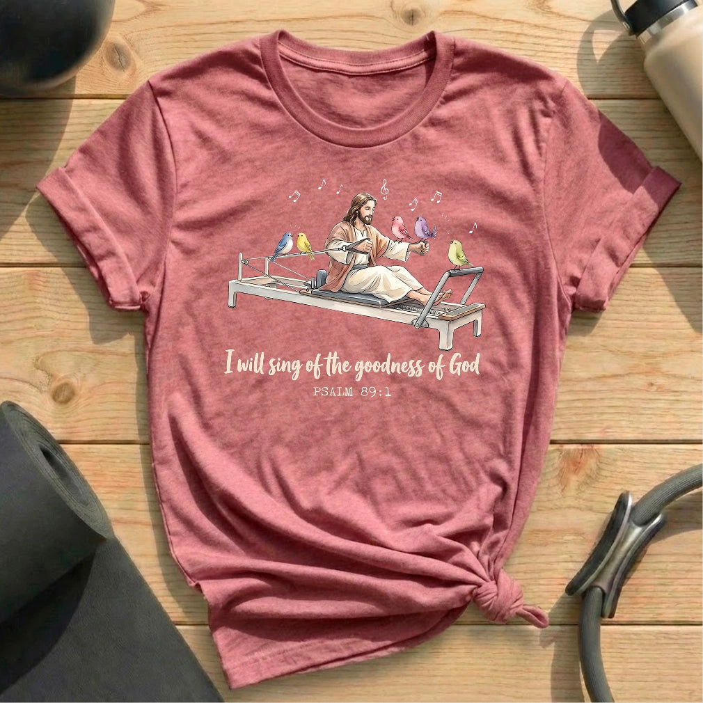 Jesus Song Pilates T-shirt