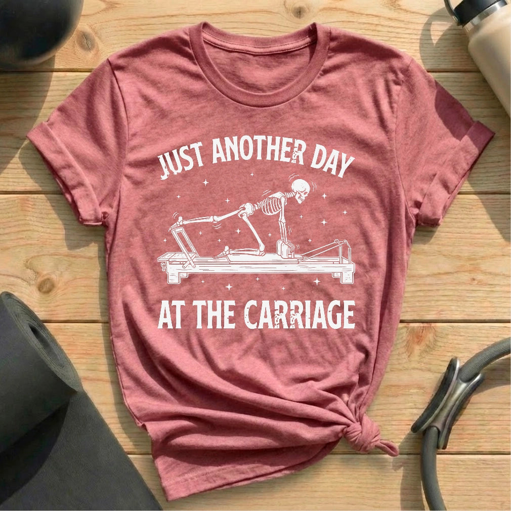 Just Another Day T-shirt - in MindCloth Pilates Tshirt Collection