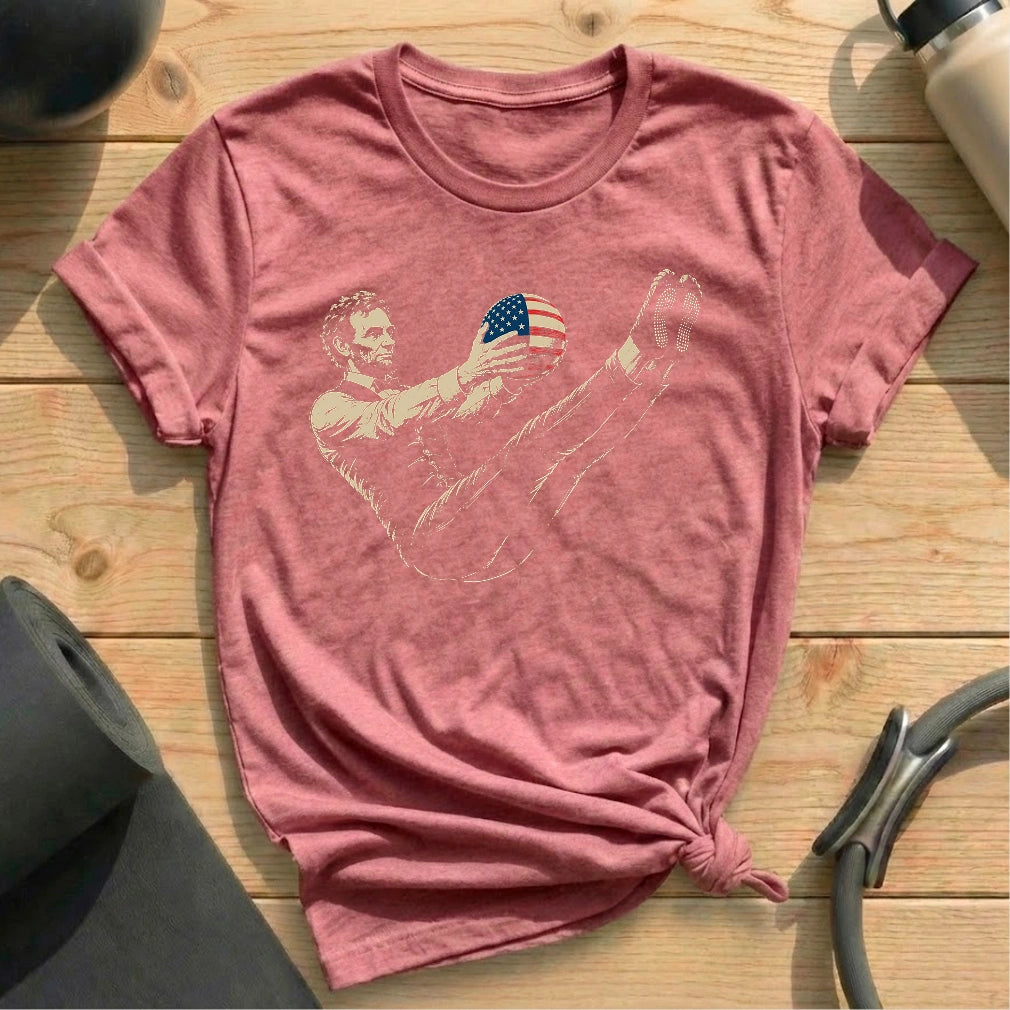 Lincoln US Teaser T-shirt - in MindCloth Pilates Tshirt Collection