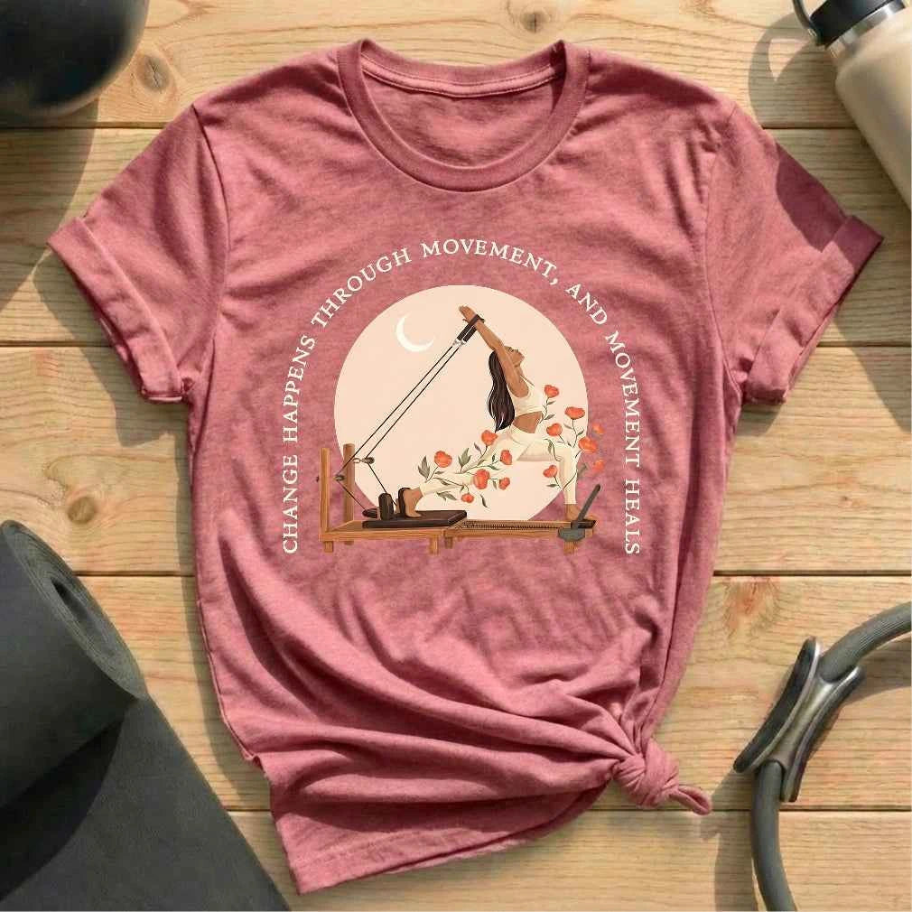 Moon and Flowers T-shirt