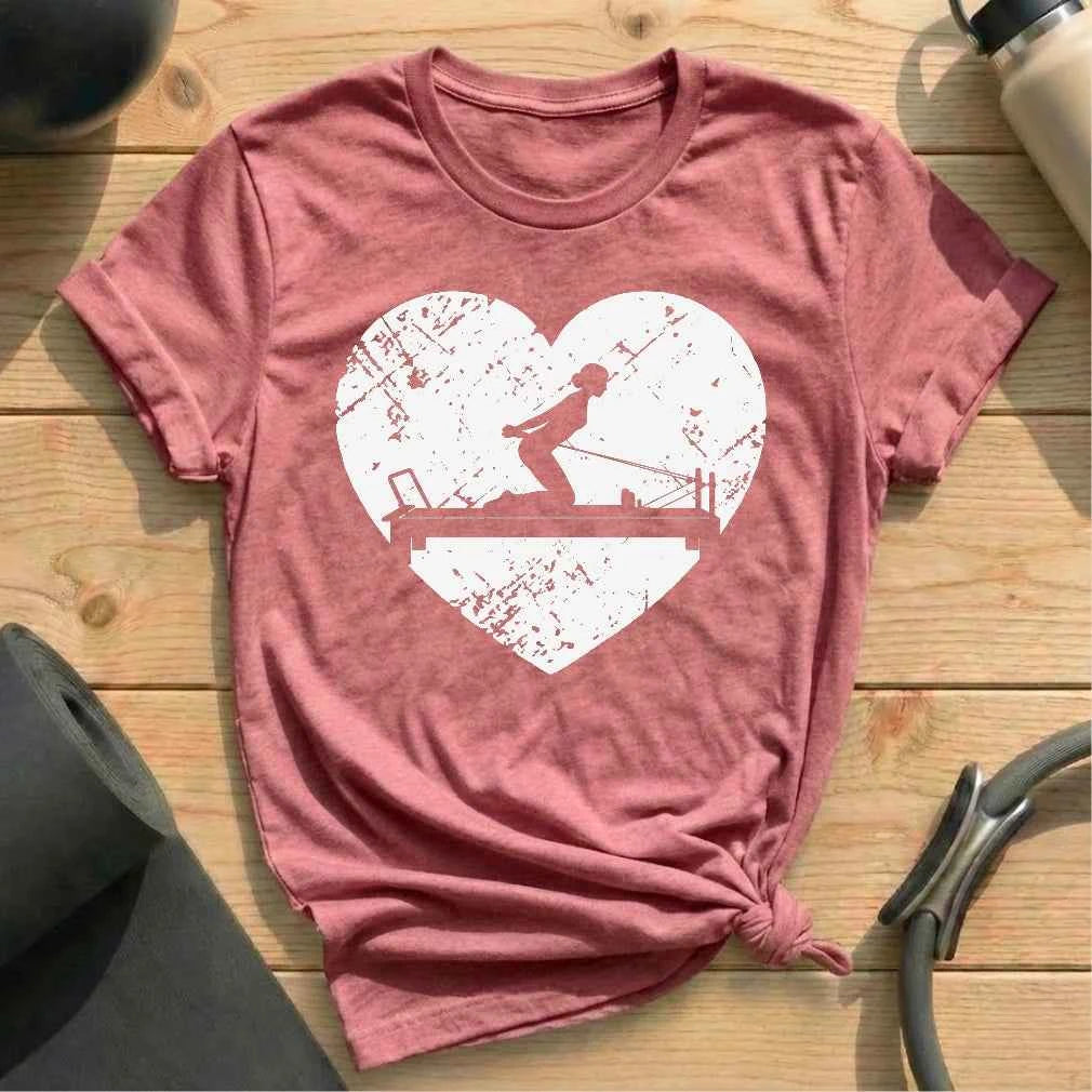 Retro Heart Pose T-shirt