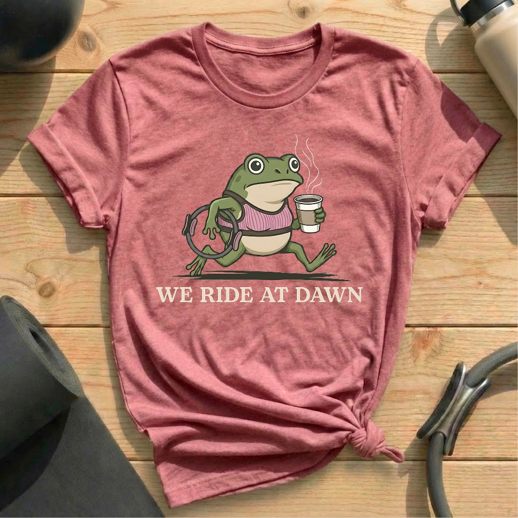 Ride To Pilates T-shirt - in MindCloth Pilates Tshirt Collection
