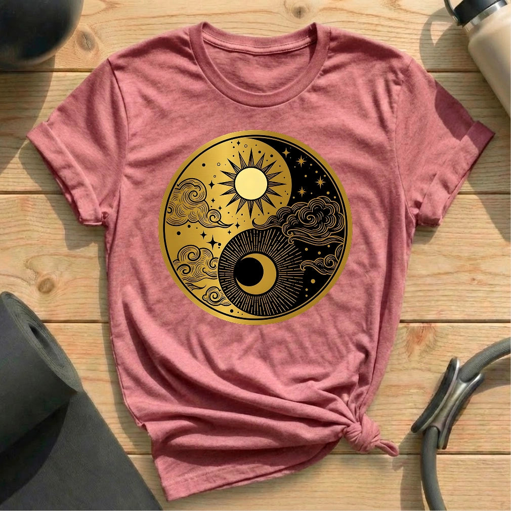 Yin Yang Sun Moon T-shirt