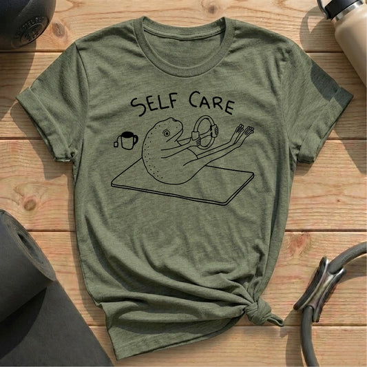 Self Care T-shirt - in MindCloth Pilates Tshirt Collection