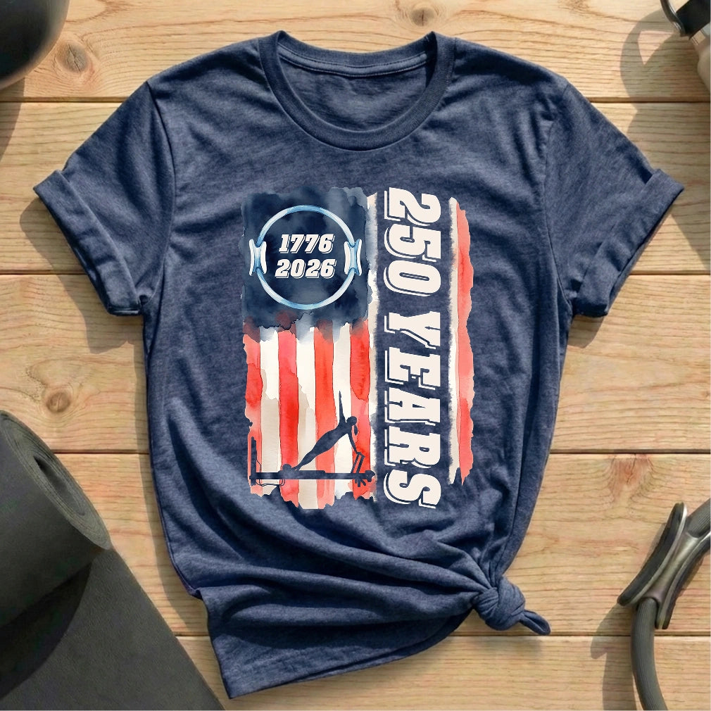 250 Years Watercolour Pose T-shirt