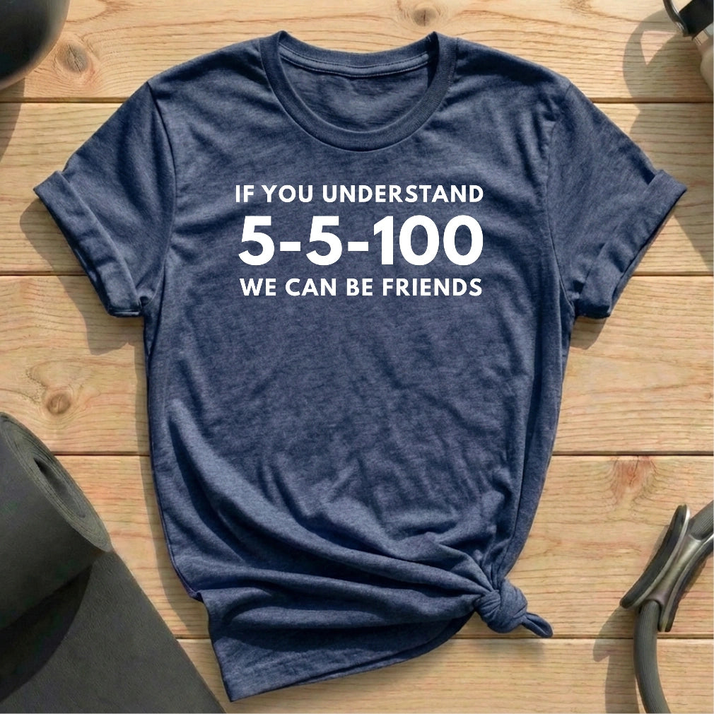 5-5-100 T-shirt