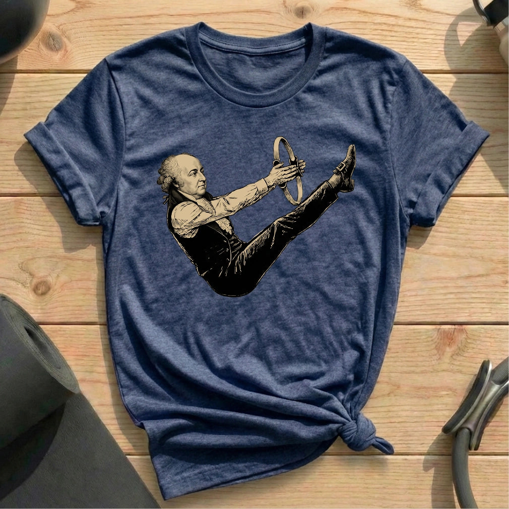 Adams Teaser T-shirt - in MindCloth Pilates Tshirt Collection