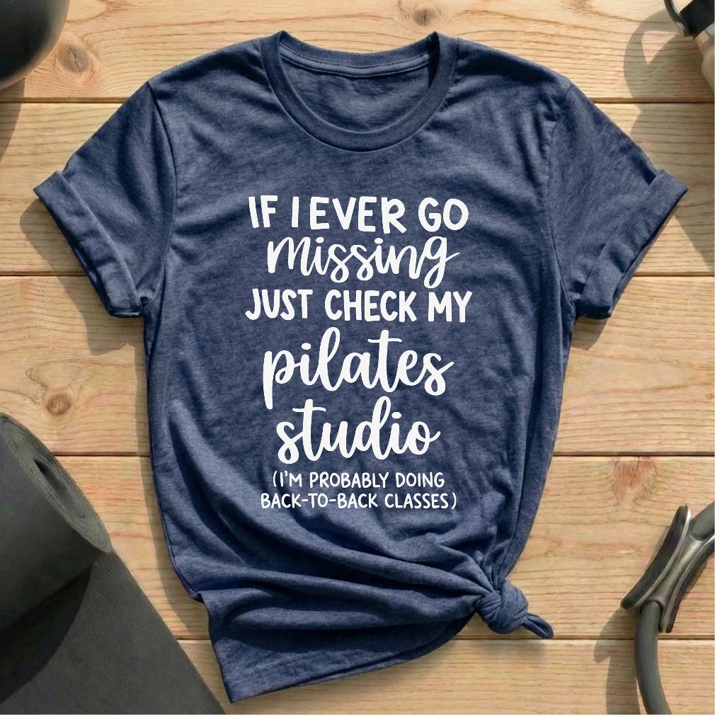 Back To Back Classes T-shirt - in MindCloth Pilates Tshirt Collection