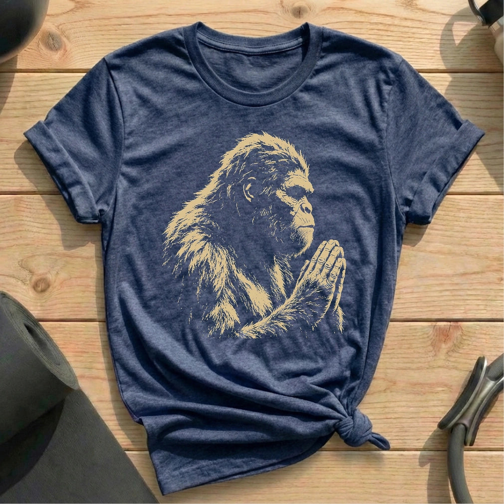 Bigfoot Meditate T-shirt