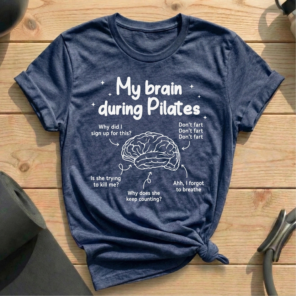 Brain During Pilates T-shirt