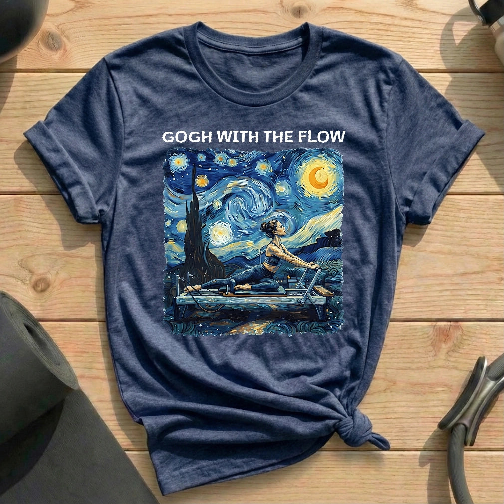 Gogh Flow Pilates T-shirt