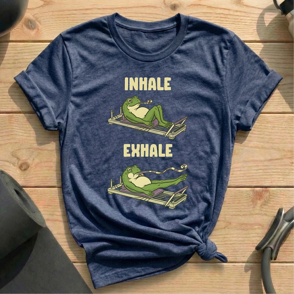 Inhale Exhale Frog T-shirt